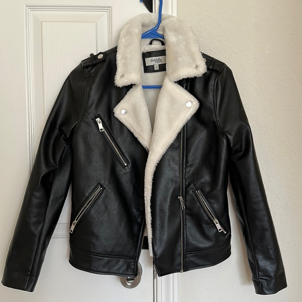 Charlotte Russe Faux Leather Jacket